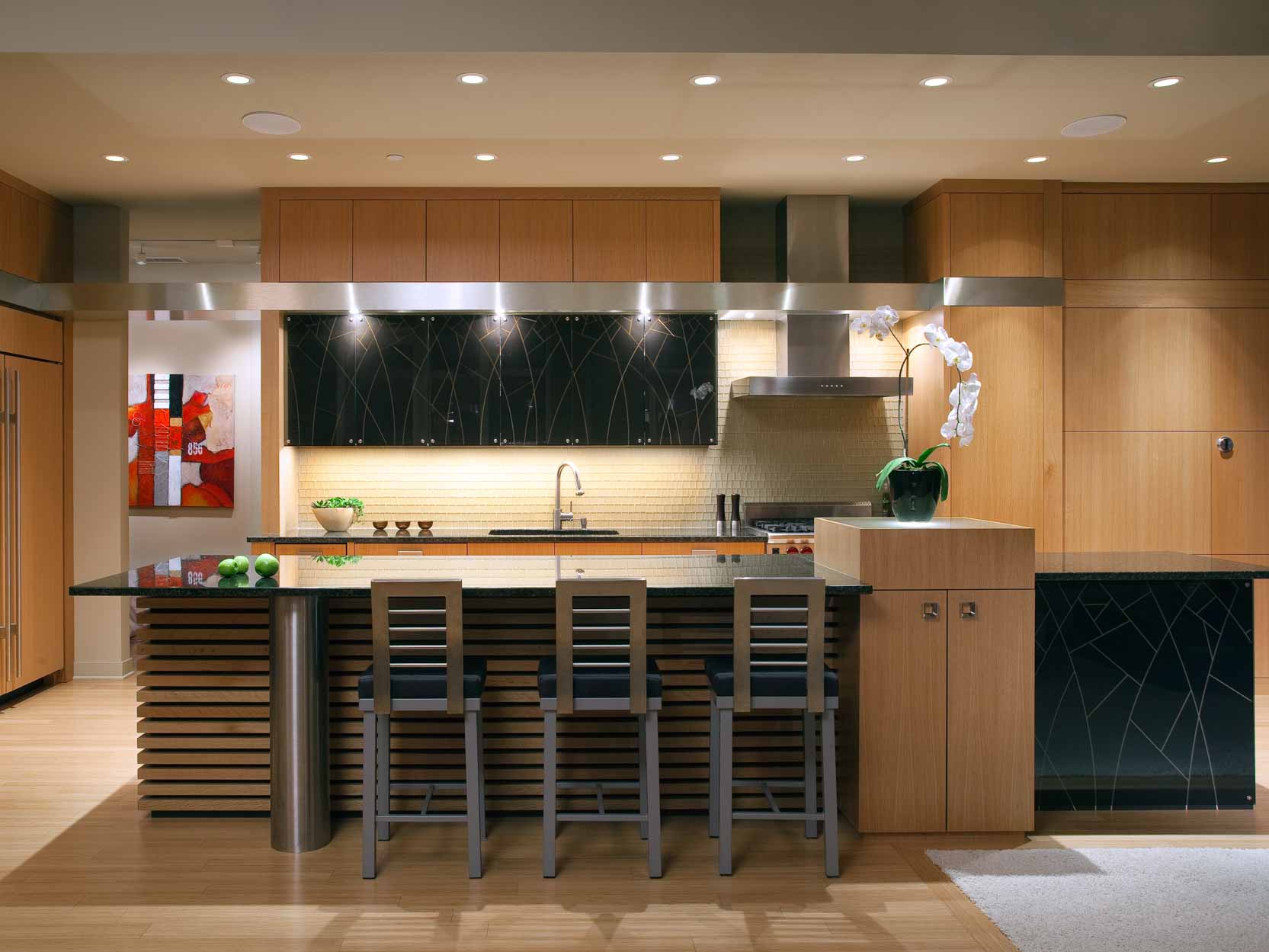 Modern Zen Kitchen in Minneapolis, Minnesota